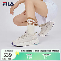 FILA 斐乐 官方女鞋MARS火星鞋2024春季老爹鞋复古跑步鞋休闲运动鞋