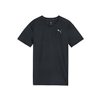 PUMA 彪马 官方 夏季新款男子跑步训练运动网眼短袖T恤 TRAIN FAV 523002 黑色-01 XS(165/88A)