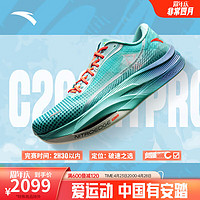 安踏C202 5代 GT PRO丨运动鞋男鞋氮科技马拉松竞速碳板跑步鞋子男 【男】云海245-2 44