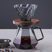 mrwater咖啡壶手冲咖啡分享壶滴漏V60滤杯V40滤杯咖啡手冲壶套装