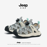 Jeep 吉普 儿童凉鞋 软底防滑