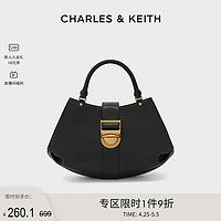 CHARLES & KEITH CHARLES＆KEITH金属扣带通勤托特包