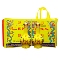 YONGFENG 永丰牌 北京二锅头黄龙礼盒清香型白酒送礼 50度 500mL 2瓶