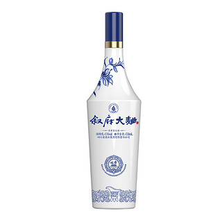 XUFU 叙府 新款青花大曲52度450ml*1瓶装浓香型白酒纯粮食光瓶口粮白酒