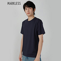 Markless 冰感棉持续凉感t恤TXB3644M-2 藏青蓝 L