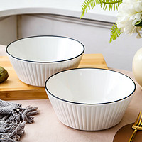 YUHANGCIYE 裕行 碗具套装釉下彩日式大碗拉面碗