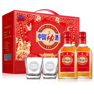 劲牌 中国劲酒 35度 125mL 12瓶 礼盒装内置赠品