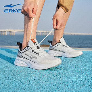 百亿补贴：ERKE 鸿星尔克 2024春季网面轻便透气运动鞋减震回弹耐磨通勤男子慢跑鞋