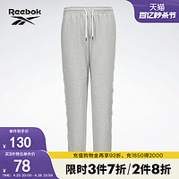 Reebok 锐步 官方女子PANTS经典滚条收口运动休闲抽绳款舒适卫裤