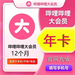 大会员年卡 12个月