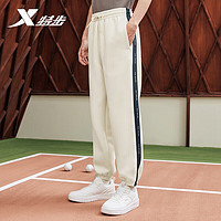XTEP 特步 运动裤男针织长裤跑步健身户外876129630064 豆皮色 XL