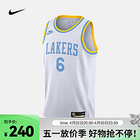 NIKE 耐克 男子速干球衣 洛杉矶湖人队 DRI-FIT NBA SWINGMAN JERSEY DO9448-101 XXL