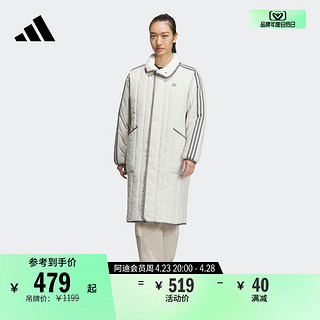 adidas 阿迪达斯 宽松运动保暖棉服女装adidas阿迪达斯官方轻运动IL8952
