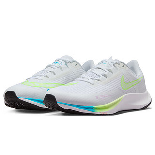 NIKE 耐克 跑步鞋男竞速跑缓震RIVAL FLY 3春夏运动鞋CT2405-199白40