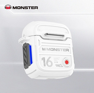 百亿补贴：MONSTER 魔声 XKT16蓝牙耳机 降噪真无线游戏电竞耳机