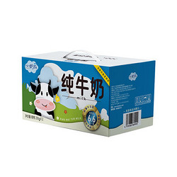 小奶云 纯牛奶 200g*12盒 整箱