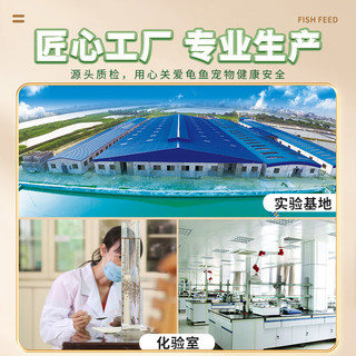 贝意品 四合一乌龟粮虾干面包虫小鱼干饲料巴西龟草龟鳄龟幼龟半水龟通用