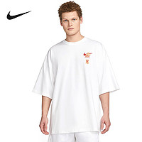 NIKE 耐克 短袖针织衫男装夏季新款休闲运动上衣短袖T恤FB9808-100