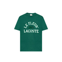 LACOSTE 拉科斯特 x le FLEUR 中性短袖T恤
