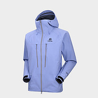 KAILAS 凯乐石 MONT X-PRO硬壳冲锋衣GORE-TEX PRO 3L防水轻量滑雪服 矢车菊蓝 L