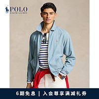 Polo Ralph Lauren 拉夫劳伦 男装 24春Bayport靛蓝棉青年布夹克RL17968 450-青年布蓝色 XL