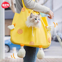猫包便携外出宠物狗狗猫咪外出包卡通帆布露头手提猫背包抱猫