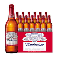 88VIP：Budweiser 百威 啤酒美式拉格600ml*12瓶
