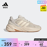 adidas 阿迪达斯 OZELLE休闲减震防滑跑步鞋男女adidas阿迪达斯官方outlets轻运动