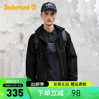 Timberland 外套男装运动户外商场同款休闲连帽宽松反光复古防风夹克A24M3 001 S