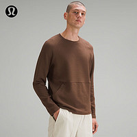 lululemon丨At Ease 男士圆领运动衫 LM3DGNS 板栗色 M