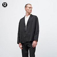 lululemon丨Relaxed-Fit 男士宽松款斜纹西装外套 LM3EQTS 黑色 S