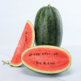 水果蔬菜 黑美人西瓜 5-6斤（1个装）