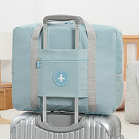 苏雪 大容量旅行包女可折叠行李待产包收纳袋子便携手提简约短途拉杆包