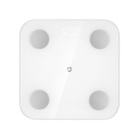 Xiaomi 小米 米家体脂秤S400 电子秤 25项指标 心率检测 多种称重模式 数据APP云同步体重秤 米家体脂秤S400(蓝色)
