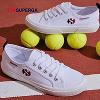 SUPERGA 意式春季款女鞋休闲百搭板鞋刺绣轻便透气平底小白鞋帆布鞋