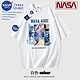  NASAD-IEU NASA DIEU美式重磅夏季纯棉中国潮t恤男女短袖T恤半袖打底　