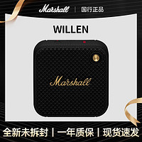 百亿补贴：Marshall 马歇尔 WILLEN马歇尔无线蓝牙小音响户外防水可通话便携音箱