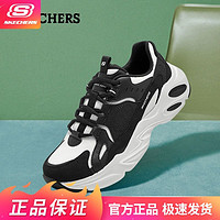 百亿补贴：SKECHERS 斯凯奇 春夏老爹鞋女厚底透气耐磨缓震休闲运动熊猫鞋896213