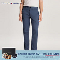 TOMMY HILFIGER 男1985POLO衫+弹力斜纹直筒休闲裤 深蓝色DBZ 32/32