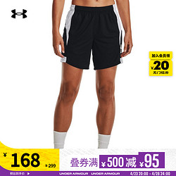 UNDER ARMOUR 安德玛 官方UA秋冬Baseline女子篮球运动短裤1370301