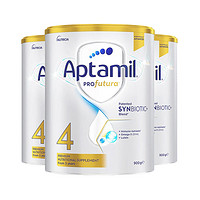 Aptamil 爱他美 澳洲爱他美4段白金版新西兰婴幼儿牛奶粉3罐
