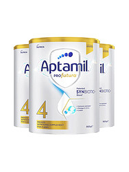 Aptamil 愛他美 澳洲愛他美4段白金版新西蘭嬰幼兒牛奶粉3罐