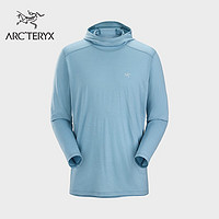 ARC'TERYX 始祖鸟 ARC’TERYX始祖鸟 IONIA MERINO  轻量透气 男子 长袖T恤 Solace/竹月蓝 M