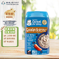 Gerber 嘉宝 米粉苹果蓝莓全麦3段8个月以上227g/罐