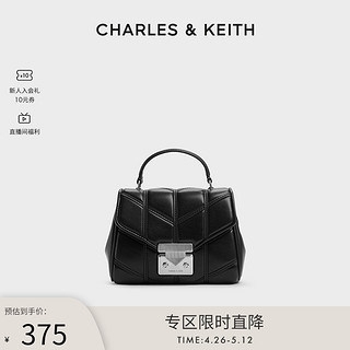 CHARLES & KEITH CHARLES&KEITH24新款CK2-50782311金属扣手提信封包