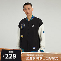 PUMA 彪马 中性日常常规运动休闲夹克外套 67737301 XL