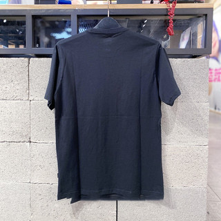 匡威（Converse）短袖T恤男装夏季运动服针织透气宽松休闲上衣10023269-A01 10023456-A02黑色  M