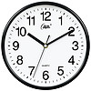 Compas 康巴丝 挂钟客厅办公室钟表挂墙简约创意时钟石英钟现代时钟 3018 黑色