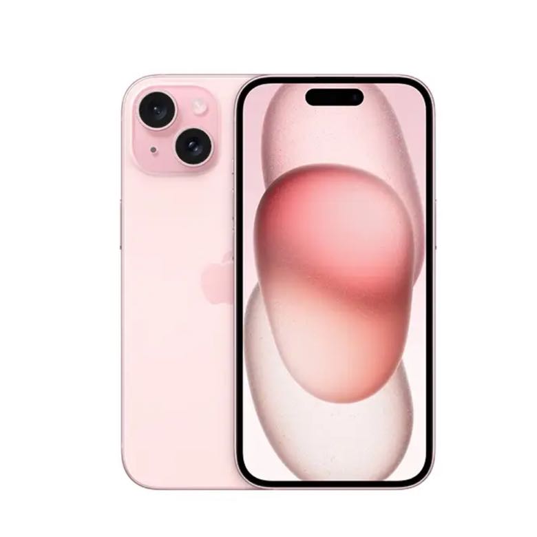 iPhone 15 5G手机 128GB 粉色