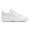 NIKE 耐克 AIR FORCE 1 女子GS板鞋纯白空军一号运动休闲鞋 DD8959-100 37.5